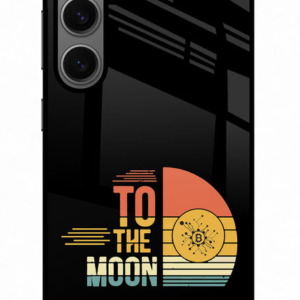 To the Moon Samsung S24 Glass Case