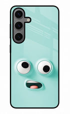Funny Cartoon Samsung S24 Glass Case