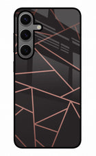 Geometric Pattern Samsung S24 Glass Case
