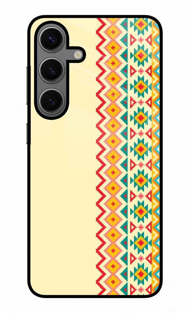 Ethnic Seamless Samsung S24 Glass Case