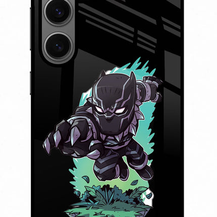 Black Panther Samsung S24 Glass Case