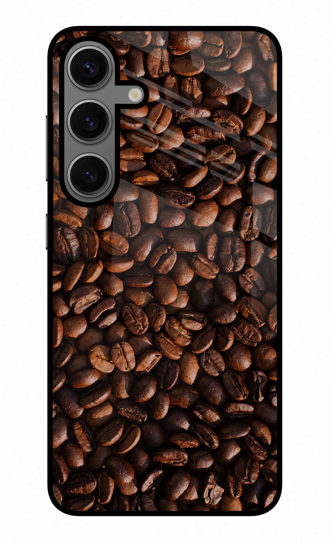 Coffee Beans Samsung S24 Glass Case