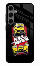 Find your inner Minion Samsung S24 Glass Case