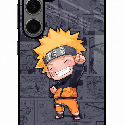 Chota Naruto Samsung S24 Glass Case
