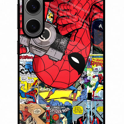 Spider Man Samsung S24 Glass Case