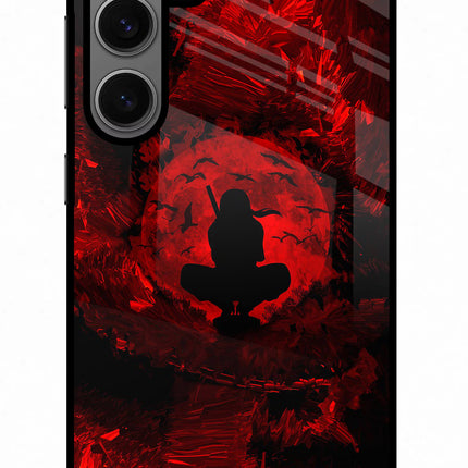Itachi Uchiha Samsung S24 Glass Case