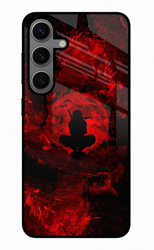 Itachi Uchiha Samsung S24 Glass Case