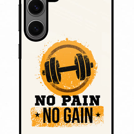 No Pain No Gain Samsung S24 Glass Case