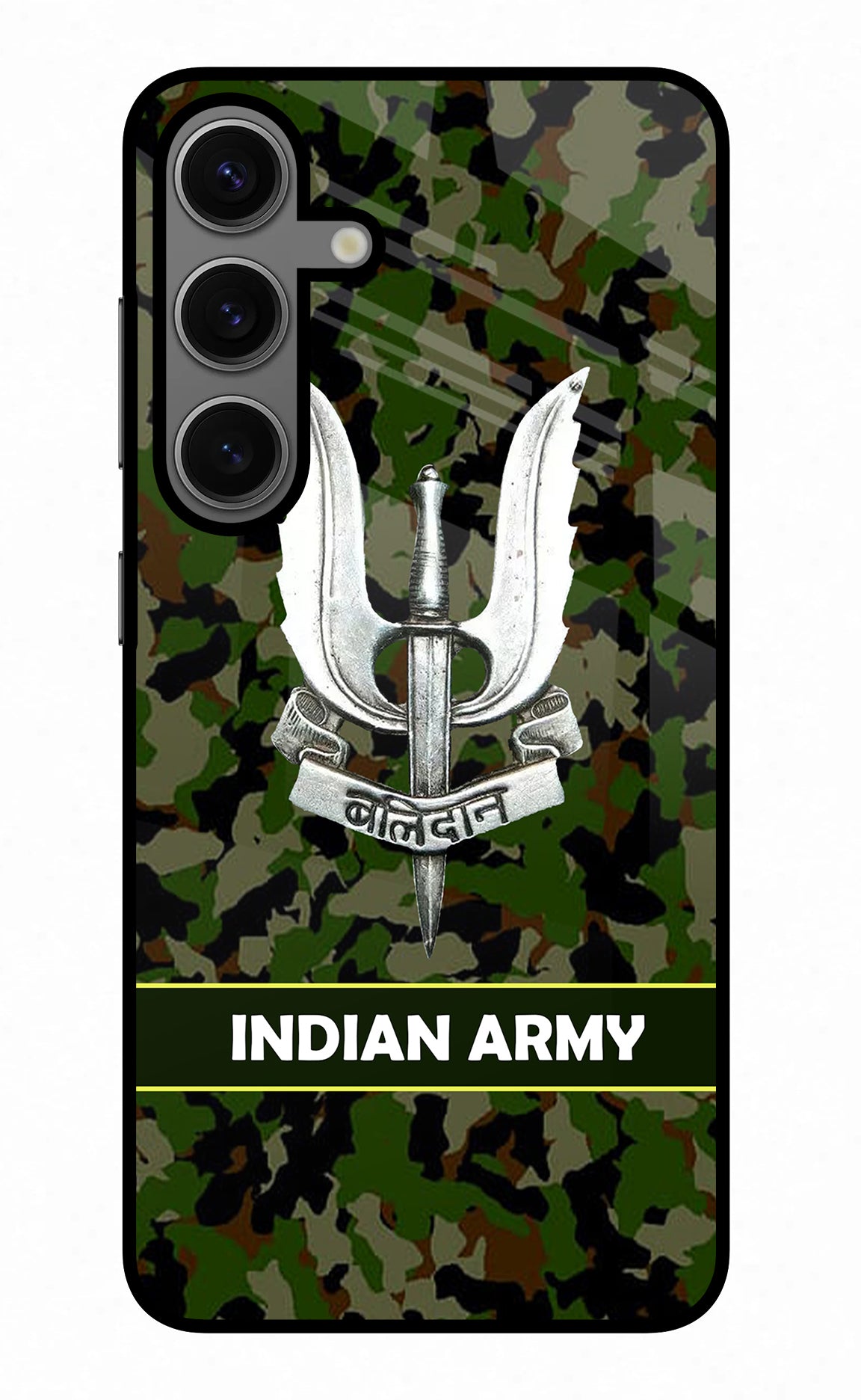 Balidan Indian Logo Samsung S24 Glass Case