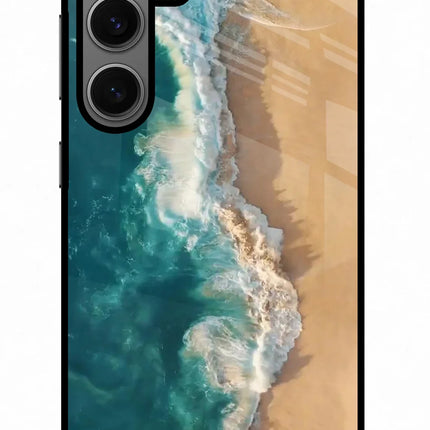 Ocean Beach Samsung S24 Glass Case