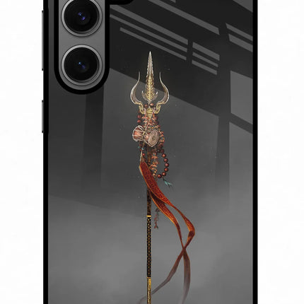 Shiv Trishul Samsung S24 Glass Case