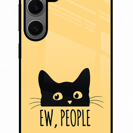 Ew People Catitude Samsung S24 Glass Case