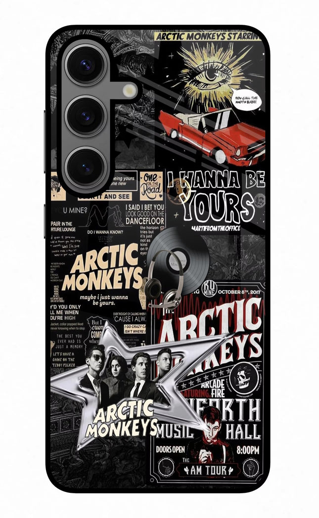 Arctic Monkeys Samsung S24 Glass Case