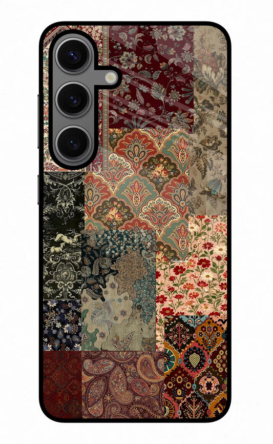 Desi Print Samsung S24 Glass Case
