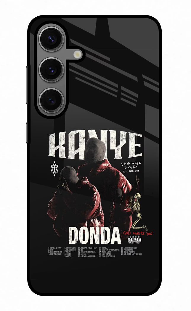 Donda Kanye West Samsung S24 Glass Case