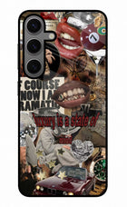 Luxury Samsung S24 Glass Case