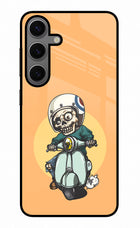 Undead Biker Samsung S24 Glass Case