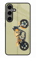Vertical Speedster Samsung S24 Glass Case