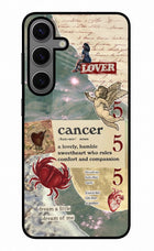 Cancer Zodiac Samsung S24 Glass Case