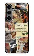 Capricorn Zodiac Samsung S24 Glass Case