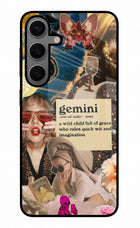 Gemini Zodiac Samsung S24 Glass Case