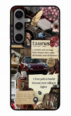 Taurus Zodiac Samsung S24 Glass Case