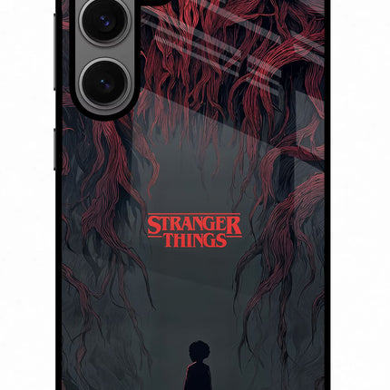 Ordinary Things Dark Side Samsung S24 Glass Case Back Cover by Casekaro