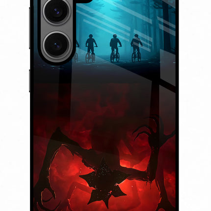Ordinary Things Downside Up Samsung S24 Glass Case Back Cover by Casekaro