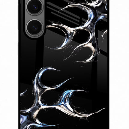 Chrome Tribal Samsung S24 Glass Case