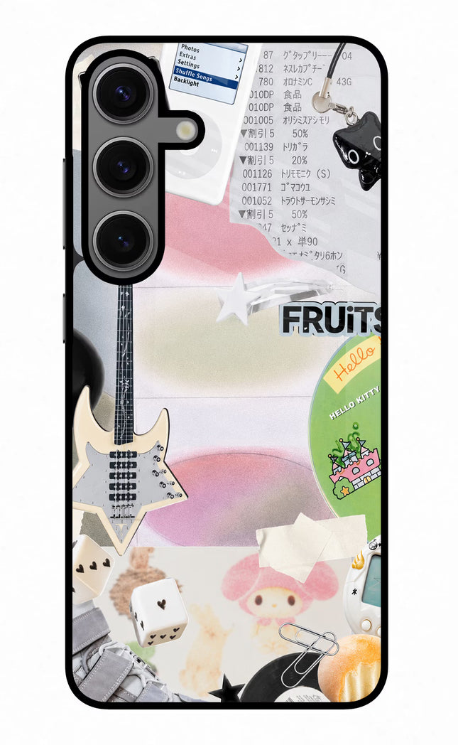 Softcore case Samsung S24 Glass Case