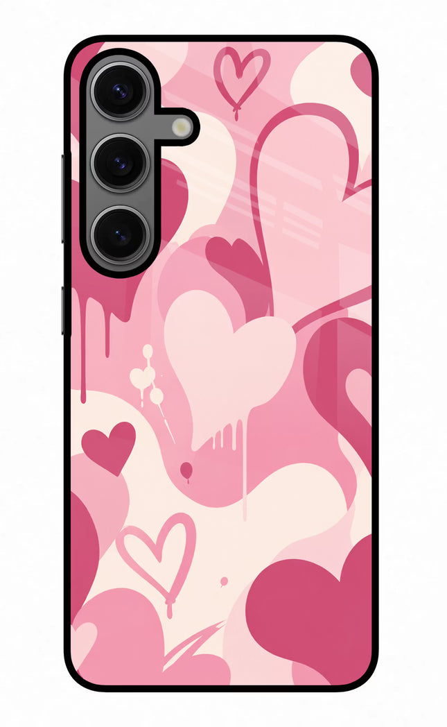 Hearty case Samsung S24 Glass Case