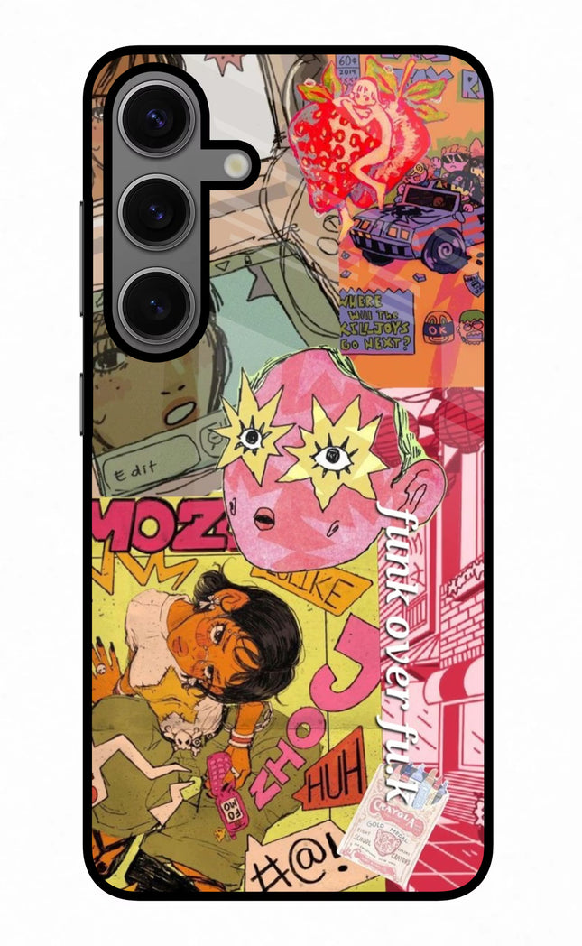 Funkover Samsung S24 Glass Case