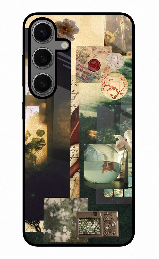 Summer Samsung S24 Glass Case