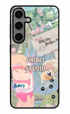 Studio Ghibli Samsung S24 Glass Case