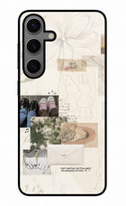 Soft Aesthetic Samsung S24 Glass Case