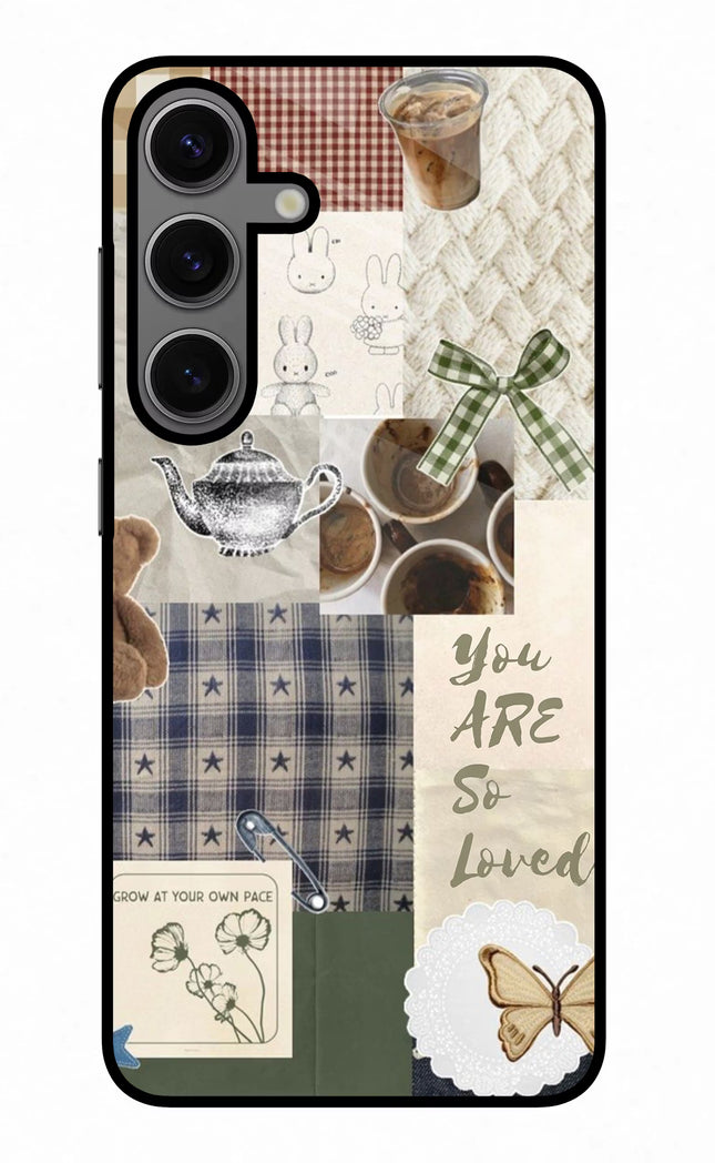 Cookie Samsung S24 Glass Case