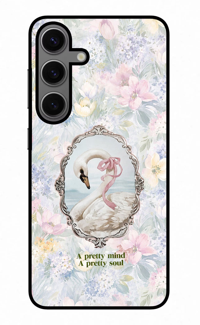 Pretty Mind Pretty Soul Samsung S24 Glass Case