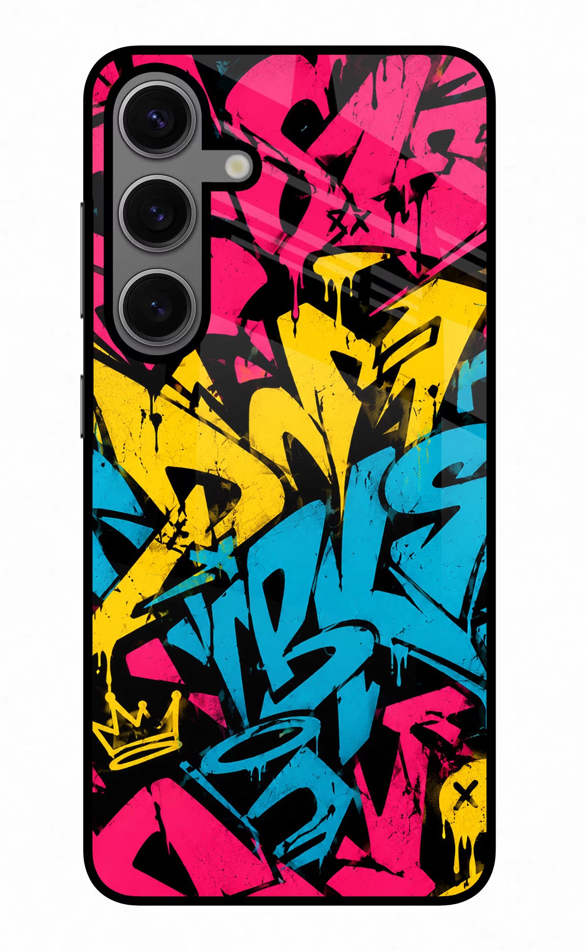 Graffiti Vibe Samsung S24 Glass Case