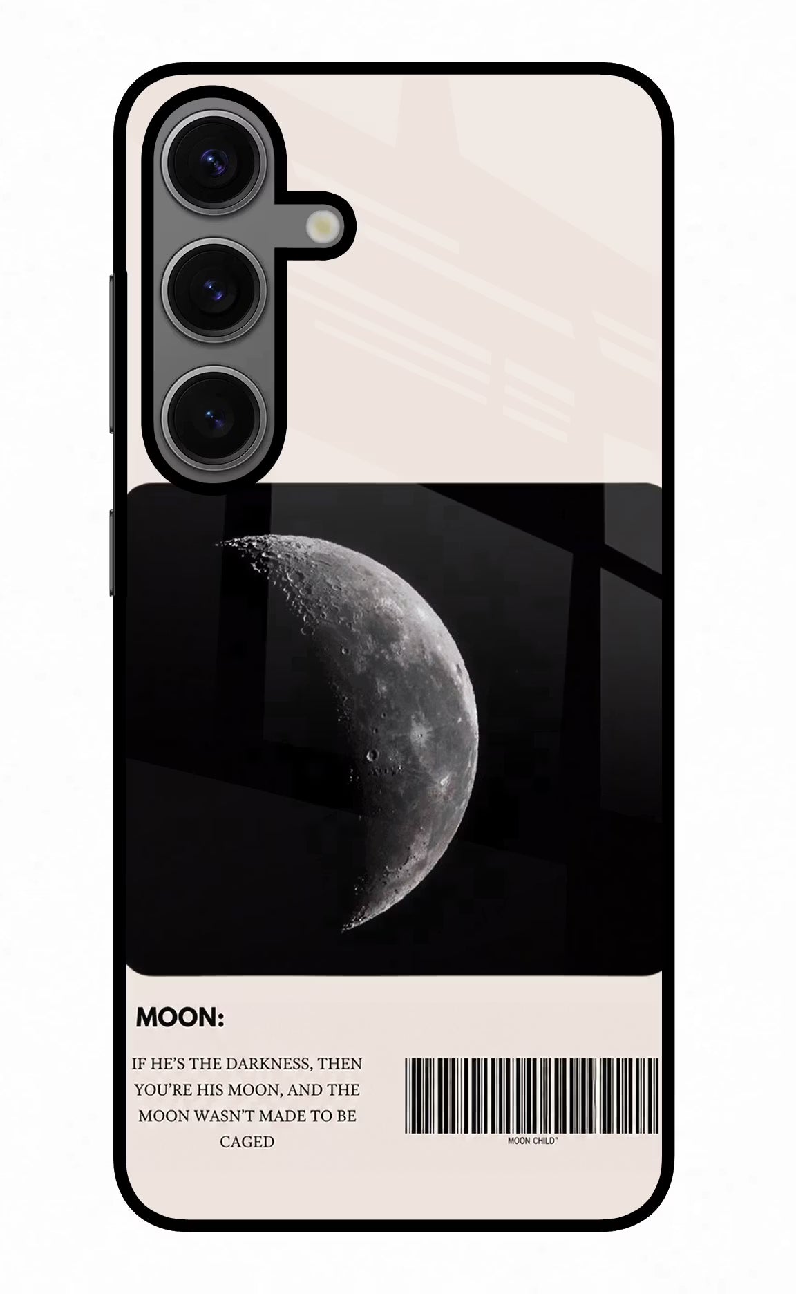 Moon Phase Samsung S24 Glass Case