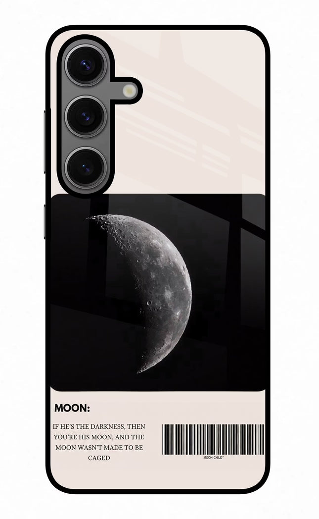 Moon Phase Samsung S24 Glass Case