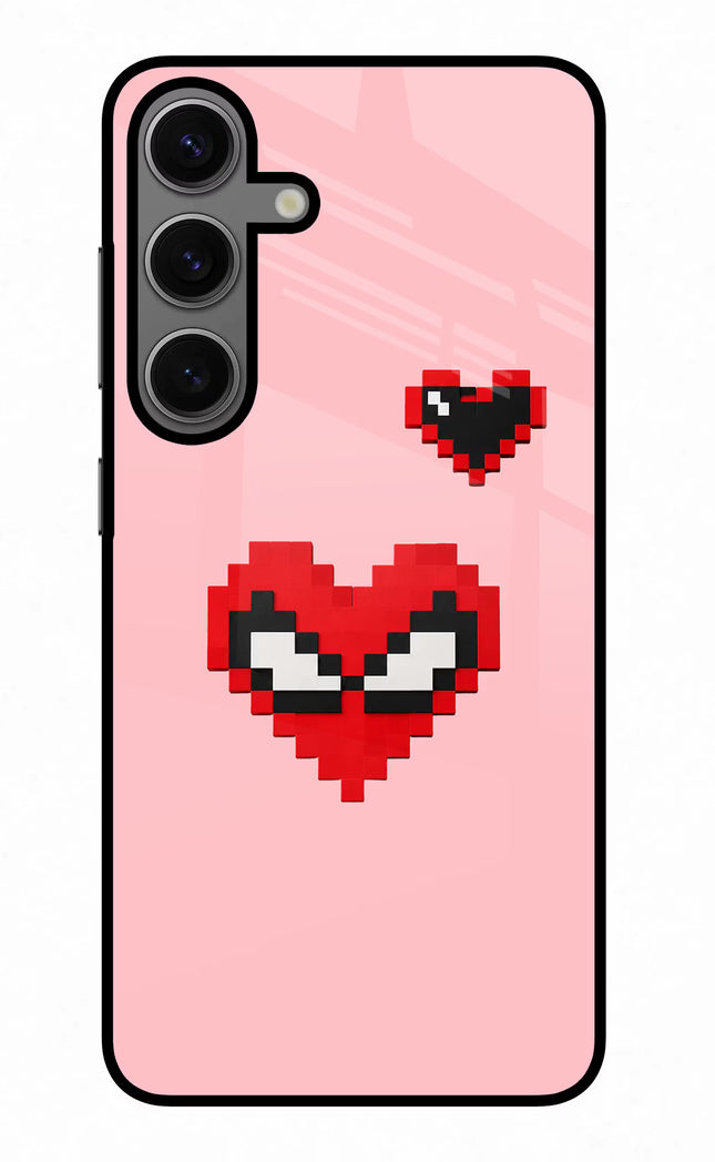 Gwen Heart Samsung S24 Glass Case