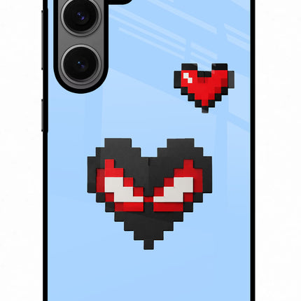 Peter Heart Samsung S24 Glass Case