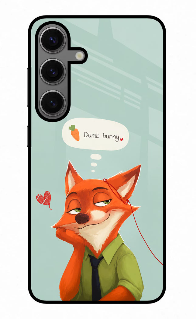 Nick Charm Samsung S24 Glass Case