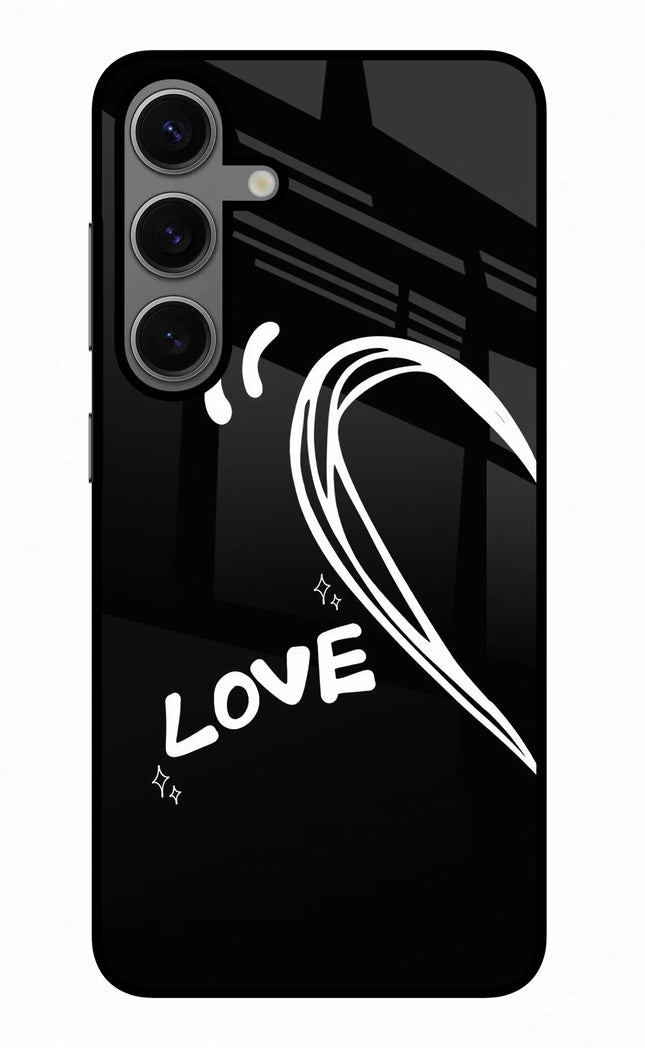 Love Line Samsung S24 Glass Case