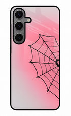 Pink Web Samsung S24 Glass Case