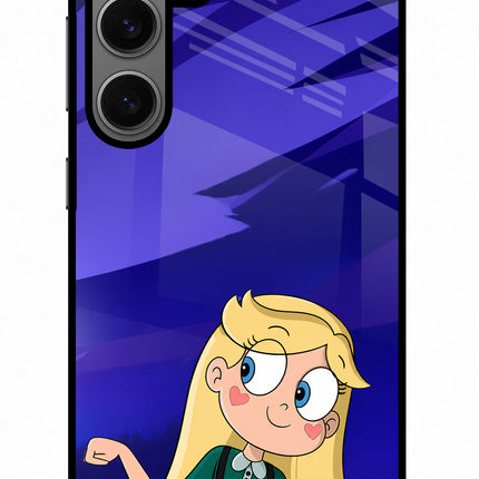 Star Glow Samsung S24 Glass Case