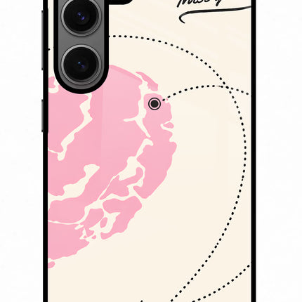 Miss Orbit Samsung S24 Glass Case