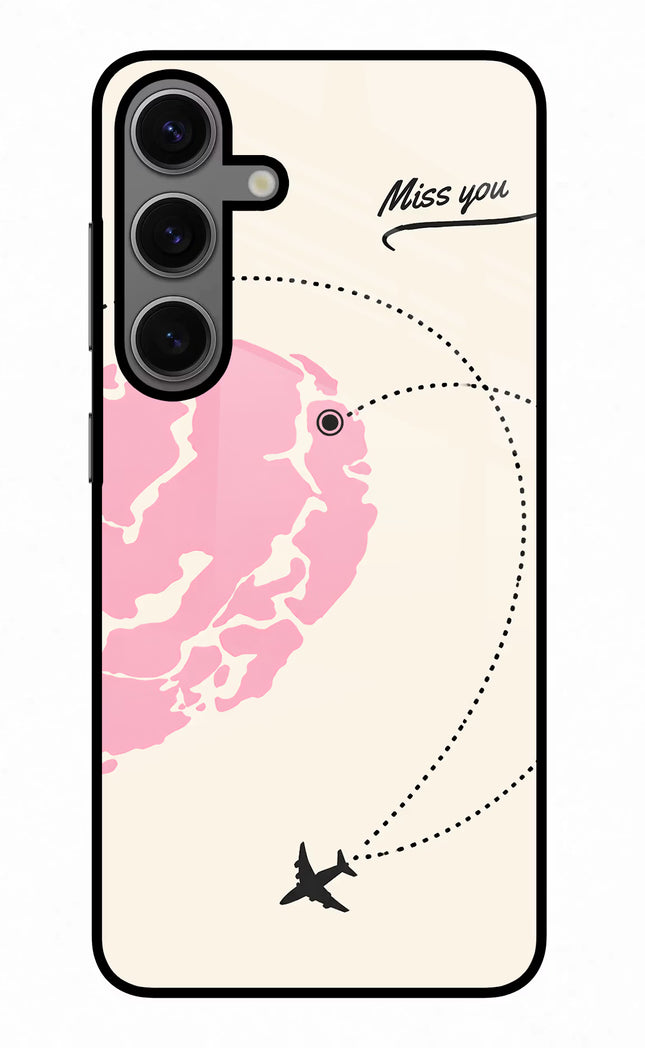 Miss Orbit Samsung S24 Glass Case