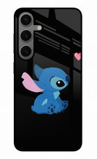 Stitch Crush Samsung S24 Glass Case