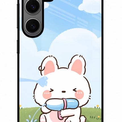 Bunny Treat Samsung S24 Glass Case